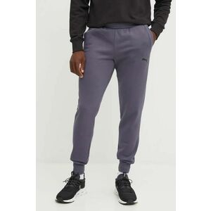 Puma pantaloni de trening culoarea gri, cu imprimeu, 683800 imagine