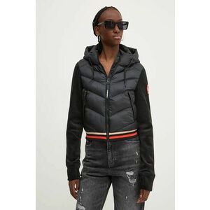 Superdry geaca femei, culoarea negru, de tranzitie, W5011727A-02A imagine