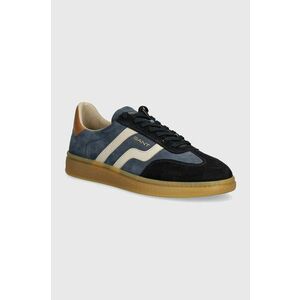 Gant sneakers din piele Cuzmo culoarea albastru marin, 29633643 G613 imagine