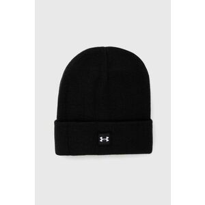 Under Armour caciula culoarea negru, din tricot gros imagine