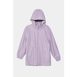 United Colors of Benetton geaca copii culoarea violet, 2HFQCN055 imagine