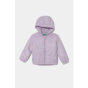 United Colors of Benetton geaca copii culoarea violet, 2NQRGN02Y imagine