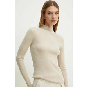 Max Mara Leisure poncho de lana culoarea albastru marin, light, 2426736028600 imagine