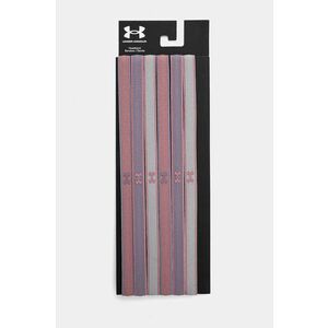 Under Armour bentite pentru cap 6-pack culoarea roz imagine