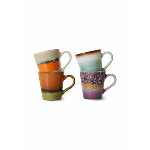 Hkliving set de cești espresso Retro 4-pack imagine