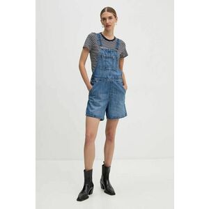 G-Star Raw salopeta jeans bumbac, cold shoulder imagine