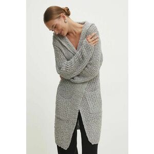 Answear Lab cardigan femei, culoarea gri, light imagine