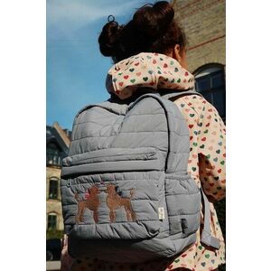 Konges Sløjd ghiozdan copii JUNO QUILTED BACKPACK MIDI mare, cu imprimeu, KS101249 imagine