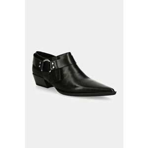 Vagabond Shoemakers cizme de piele CASSIE femei, culoarea negru, cu toc drept, 5850-001-20 imagine