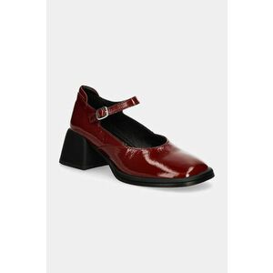 Vagabond Shoemakers pantofi de piele ANSIE culoarea bordo, cu toc drept, 5445-260-42 imagine