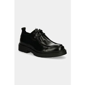 Marc O'Polo pantofi de piele barbati, culoarea negru, 40828463401134 OO1M3014 imagine