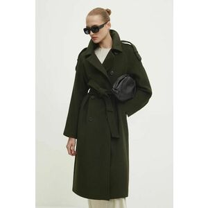 Answear Lab culoarea verde, de tranzitie, oversize imagine