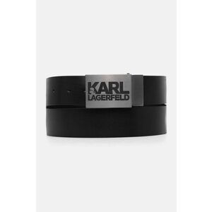 Karl Lagerfeld curea barbati, culoarea negru, 544437.815300 imagine