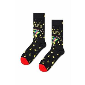 Happy Socks sosete Beatles Magical Mystery Tour culoarea negru, BEA01-9301 imagine