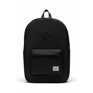 Herschel rucsac Heritage culoarea negru, mare, neted, 10968-04938-OS imagine