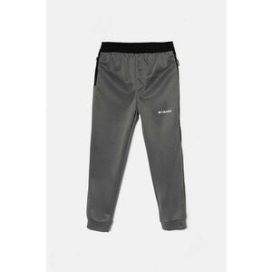 Columbia pantaloni de trening pentru copii Columbia Tech culoarea gri, neted, 2087511 imagine