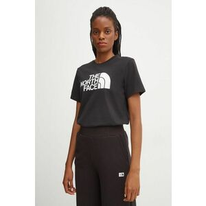 The North Face tricou Relaxed Easy Tee femei, culoarea negru, NF0A8A6GJK31 imagine