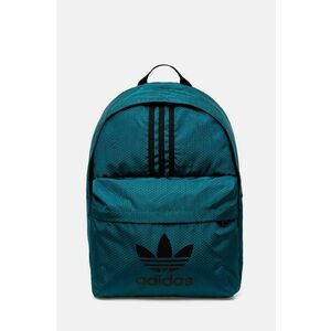 adidas Originals rucsac Adicolor femei, culoarea turcoaz, mare, cu imprimeu, JE1618 imagine