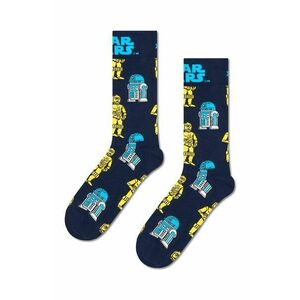 Happy Socks sosete x Star Wars R2D2 & C3PO Sock culoarea albastru marin, P002883 imagine