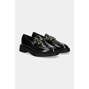 Answear Lab mocasini femei, culoarea negru, cu toc plat imagine