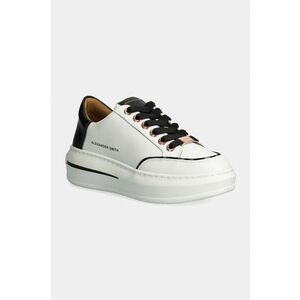 Alexander Smith sneakers din piele Lancester culoarea alb, ASBALSW1806WBK imagine