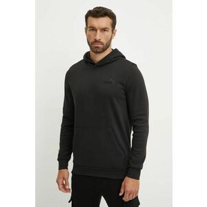 Puma bluza barbati, culoarea negru, cu glugă, neted, 681889 imagine