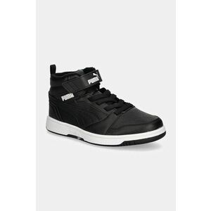 Puma sneakers pentru copii Rebound V6 Mid WTR AC+ PS culoarea negru, 307979 imagine