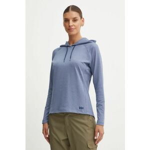 Helly Hansen bluza VERGLAS LIGHT femei, cu glugă, melanj, 62964 imagine