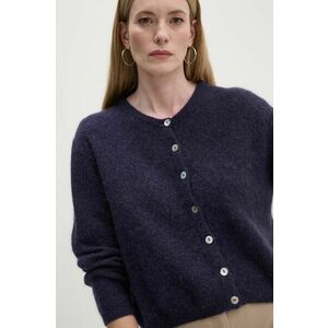 American Vintage cardigan din lana culoarea violet, light, VITO19EH24 imagine