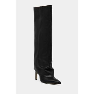 Aldo ghete de piele LIVY femei, culoarea negru, cu toc drept, 13767136 LIVY imagine