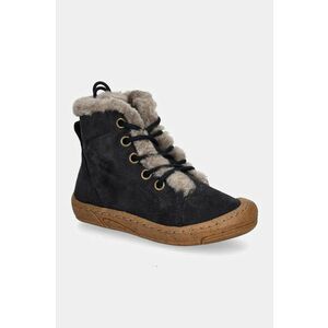 Froddo cizme de iarna pentru copii din piele intoarsa MINNI SUEDE LACES culoarea albastru marin, G2110140 imagine