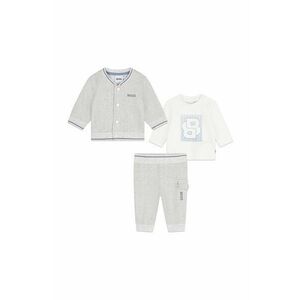 BOSS compleu bebe culoarea gri, J51062 imagine