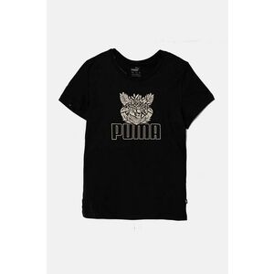 Puma tricou de bumbac pentru copii ESS+ TROPICAT Tee culoarea negru, cu imprimeu, 681822 imagine