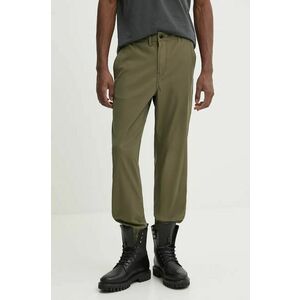 G-Star Raw pantaloni de trening culoarea verde, neted imagine