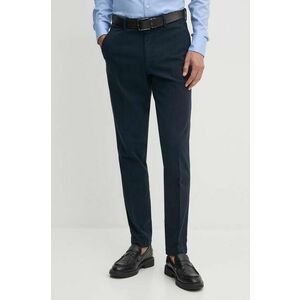 BOSS pantaloni barbati, culoarea albastru marin, drept, 50521257 imagine