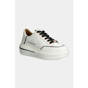 Alexander Smith sneakers din piele Lancester culoarea alb, ASBALSW1948WBK imagine