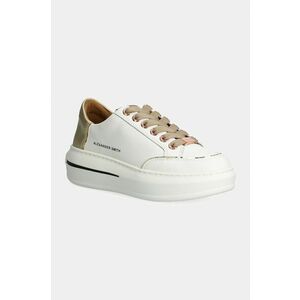 Alexander Smith sneakers din piele Lancester culoarea alb, ASBALSW1805WGD imagine