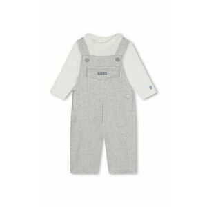 BOSS compleu bebe culoarea gri, J51066 imagine