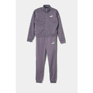 Puma trening copii ESS TAPE Tricot Suit cl culoarea violet, 680319 imagine