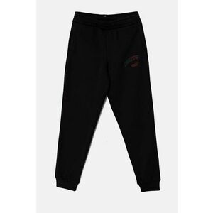 Puma pantaloni de trening pentru copii ESS+ LOGO LAB Sweatpants FL cl culoarea negru, cu imprimeu, 681844 imagine