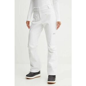 Helly Hansen pantaloni de schi Bellissimo 2 culoarea alb, 65736 imagine