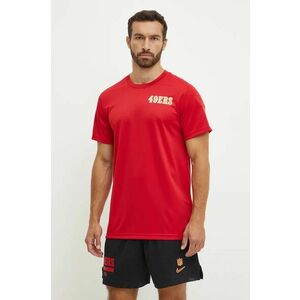 Nike tricou de antrenament San Francisco 49ers culoarea rosu, cu imprimeu, 02ES-084K-73-K0Z imagine