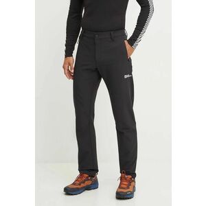 Jack Wolfskin pantaloni de exterior Activate Thermic culoarea negru, A61881 imagine