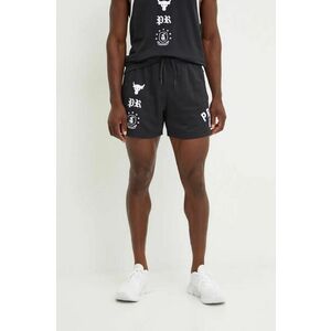 Under Armour pantaloni scurți de antrenament Project Rock culoarea negru, 1386881 imagine