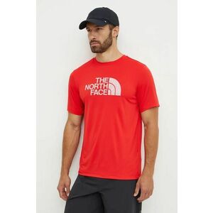 The North Face tricou sport 24/7 Easy culoarea rosu, neted, NF0A895KHCL1 imagine