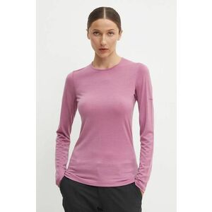 Icebreaker longsleeve funcțional Merino 200 Oasis culoarea roz, IB10437502V1 imagine