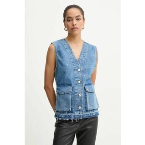 Moschino Jeans vesta jeans un singur rand de nasturi, 1001.8221 imagine