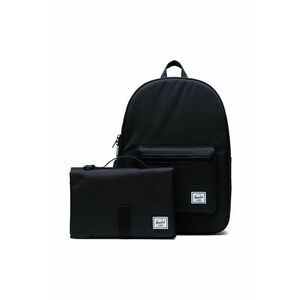 Herschel rucsac Settlement Sprout culoarea negru, mare, neted, 10444-00001-OS imagine