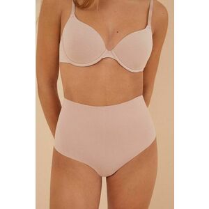 women'secret chiloti modulati SHAPEWEAR MICRO THERMO-REGULATING culoarea bej, 5182790 imagine