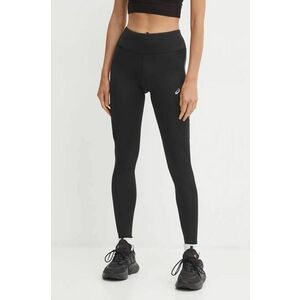 Asics leggins de alergare Icon culoarea negru, cu imprimeu, 2012C739 imagine